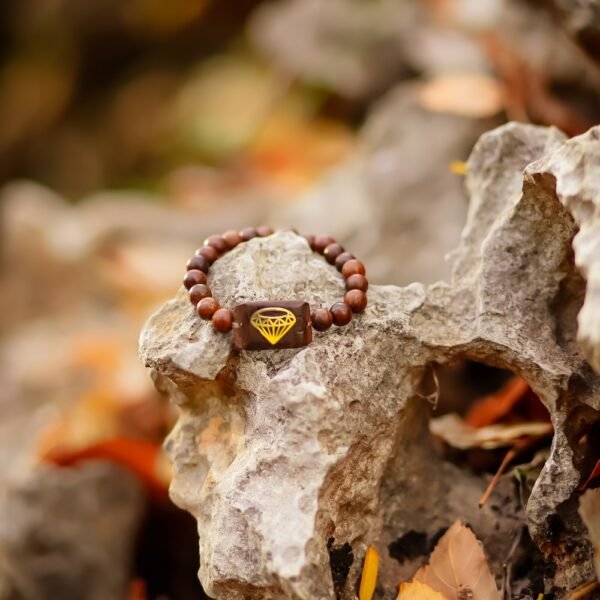 Bracelet Oud avec motif en Or